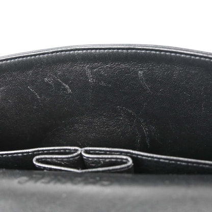 Chanel 2005-2006 Gray Tweed Medium Classic Double Flap Shoulder Bag