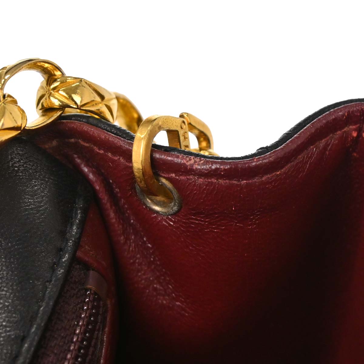Chanel Black Lambskin Mini Classic Square Flap Shoulder Bag 17