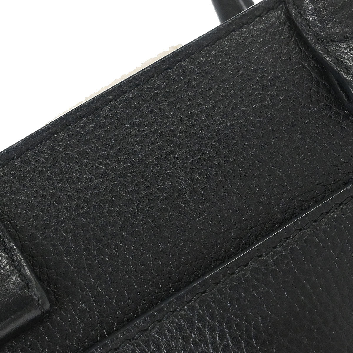 Chanel Black Ivory Calfskin Neo Executive Mini Tote 2way Shoulder Handbag