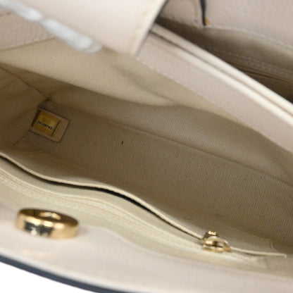Chanel Black Ivory Calfskin Neo Executive Mini Tote 2way Shoulder Handbag