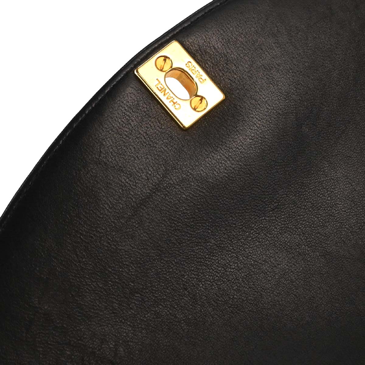Chanel Black Lambskin Small Diana Shoulder Bag