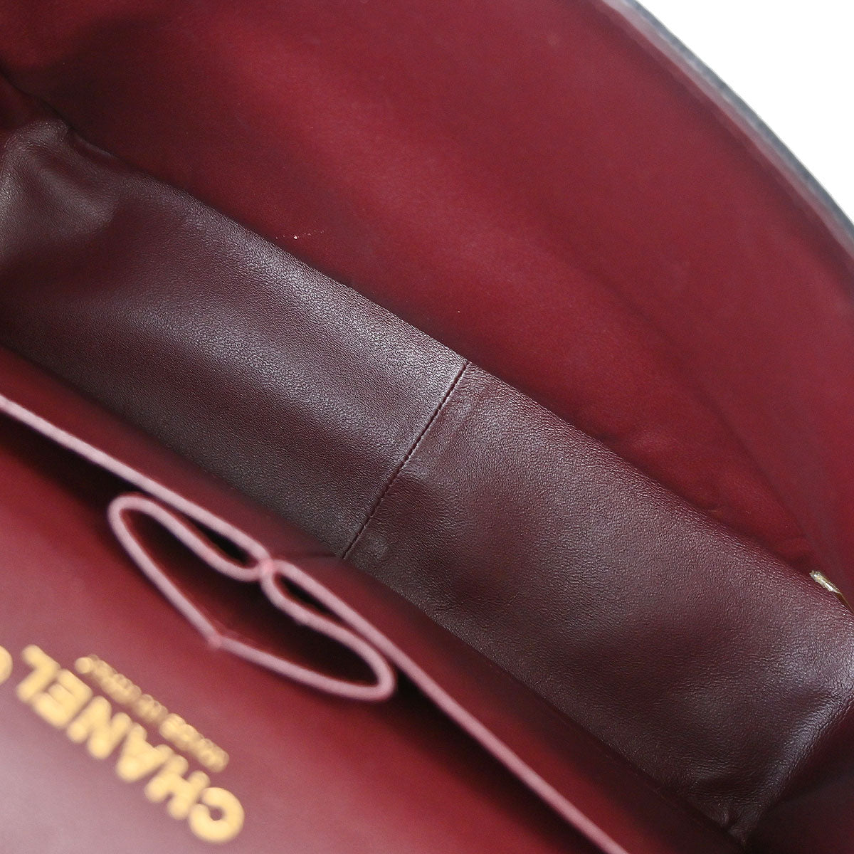 Chanel Black Caviar Skin Jumbo Classic Double Flap Shoulder Bag