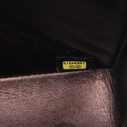 Chanel Metallic Gold Lambskin Medium Classic Double Flap Shoulder Bag