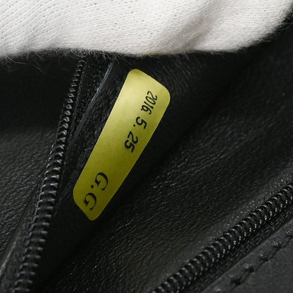 Chanel Black Satin Airline Medium Classic Double Flap Shoulder Bag