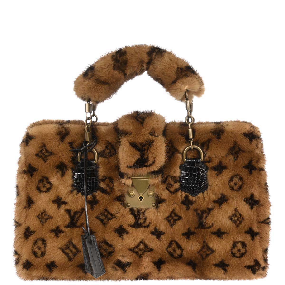 Louis Vuitton Monogram Mink Fabuleux Handbag M92700