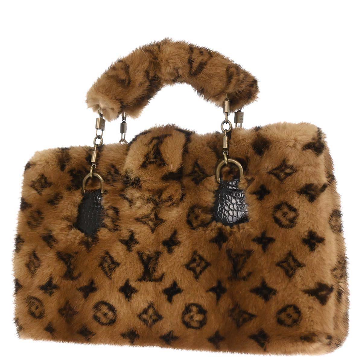 Louis Vuitton Monogram Mink Fabuleux Handbag M92700