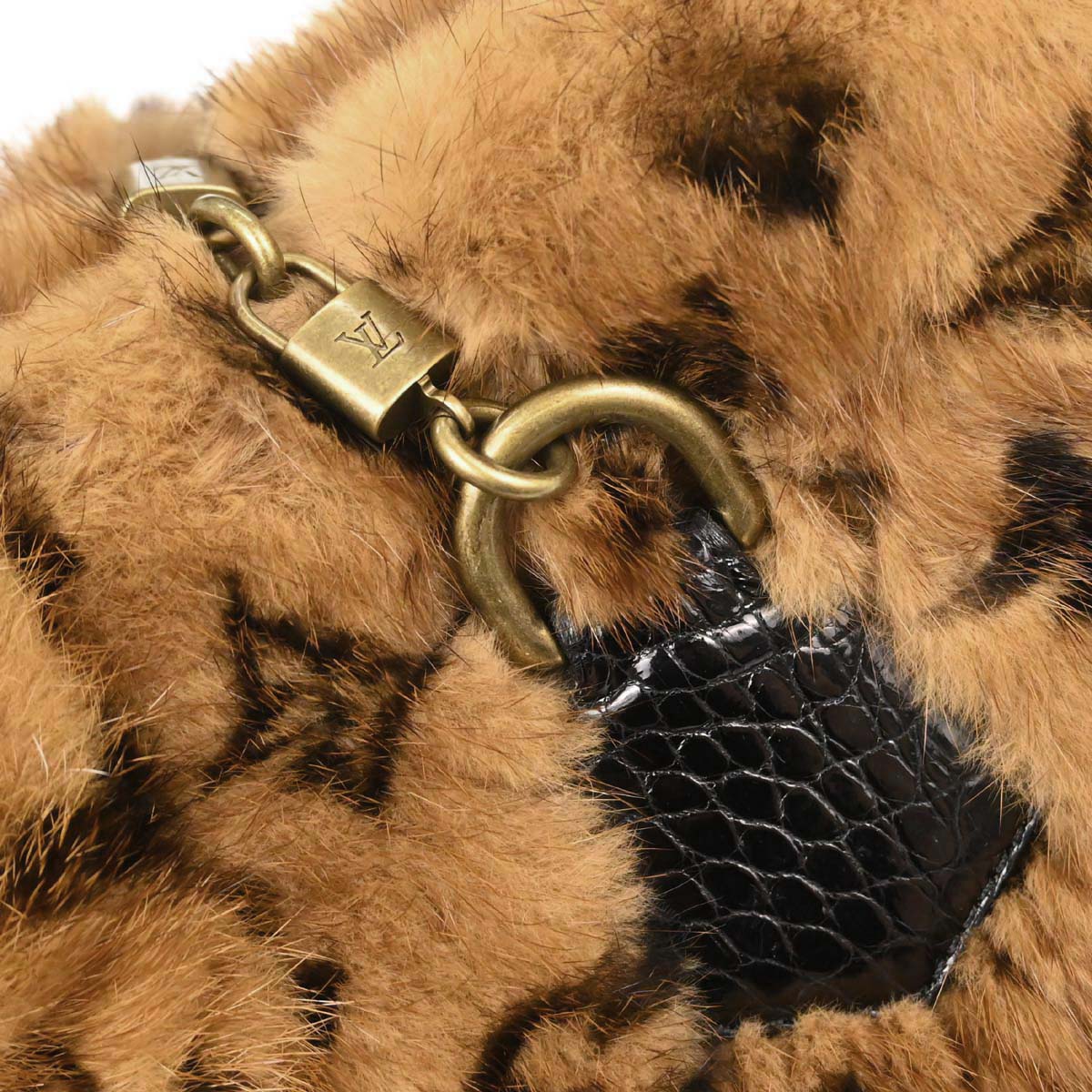 Louis Vuitton Monogram Mink Fabuleux Handbag M92700