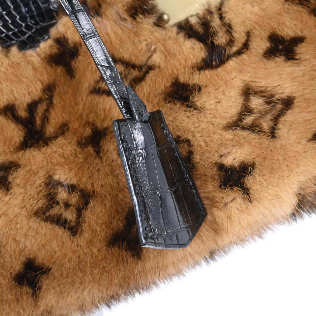Louis Vuitton Monogram Mink Fabuleux Handbag M92700