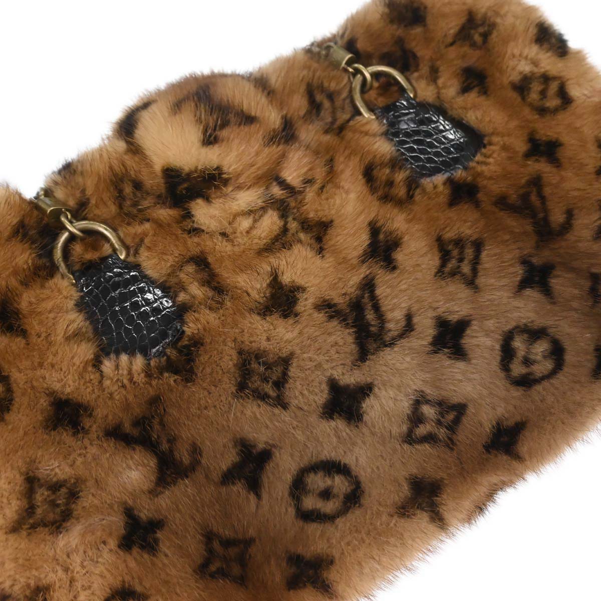 Louis Vuitton Monogram Mink Fabuleux Handbag M92700