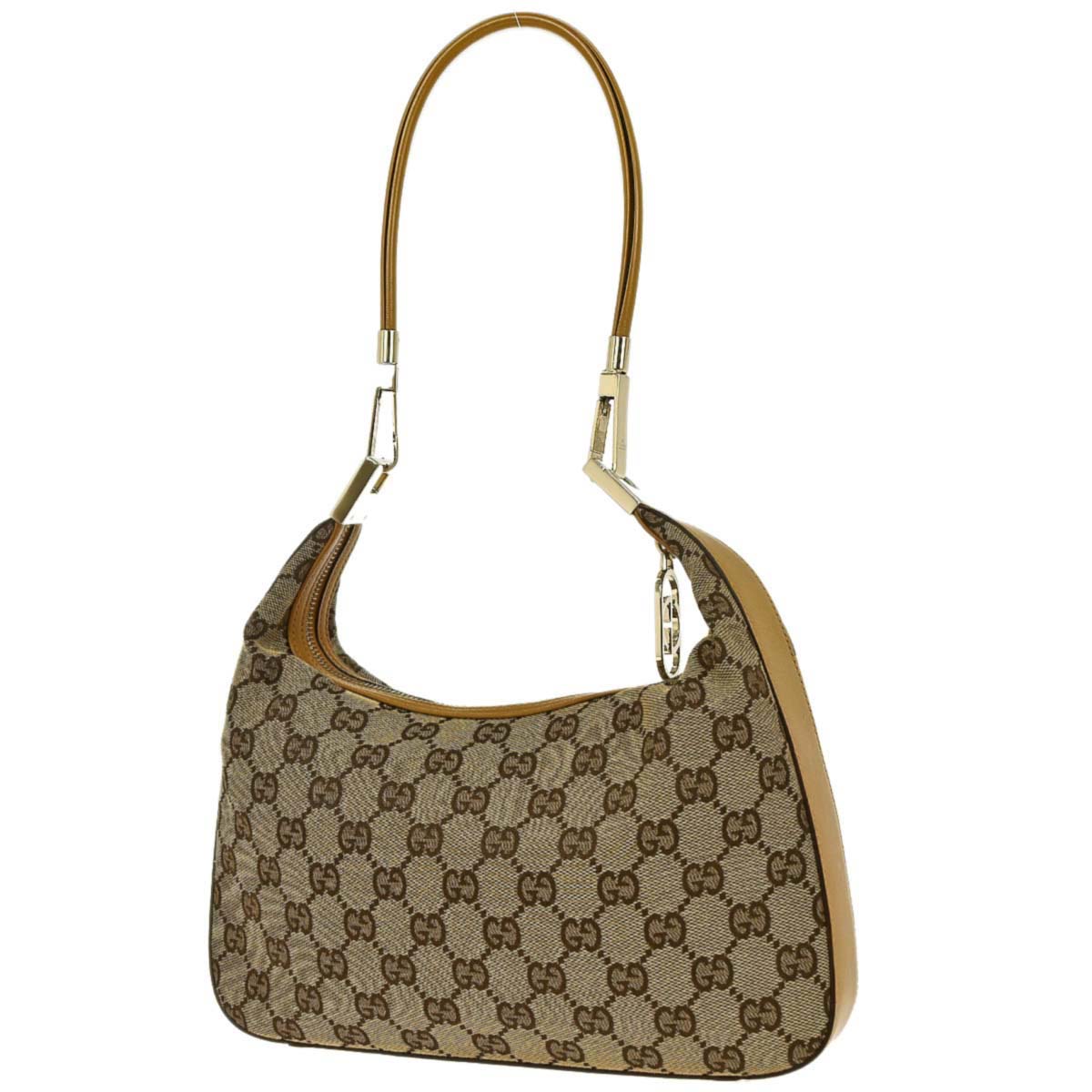 Gucci Beige GG Hobo Shoulder Bag
