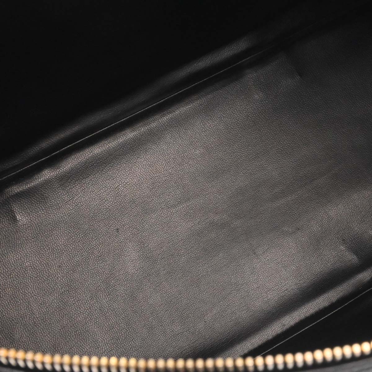 Chanel Black Caviar Skin 2way Shoulder Duffle Handbag