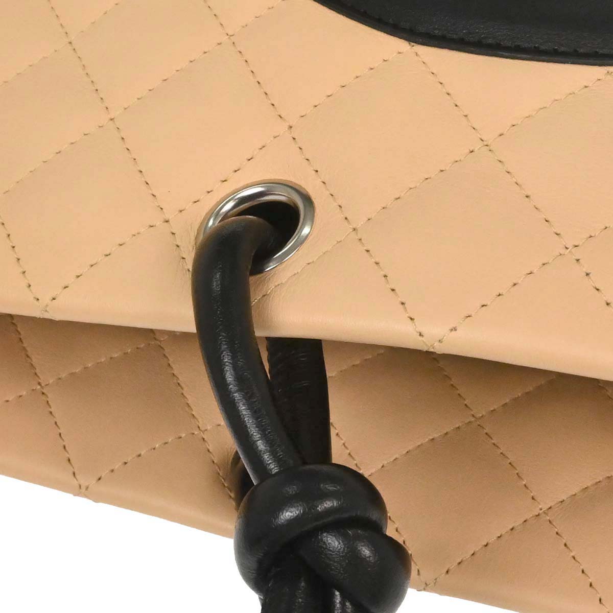 Chanel Beige Calfskin Cambon Ligne Tote Handbag