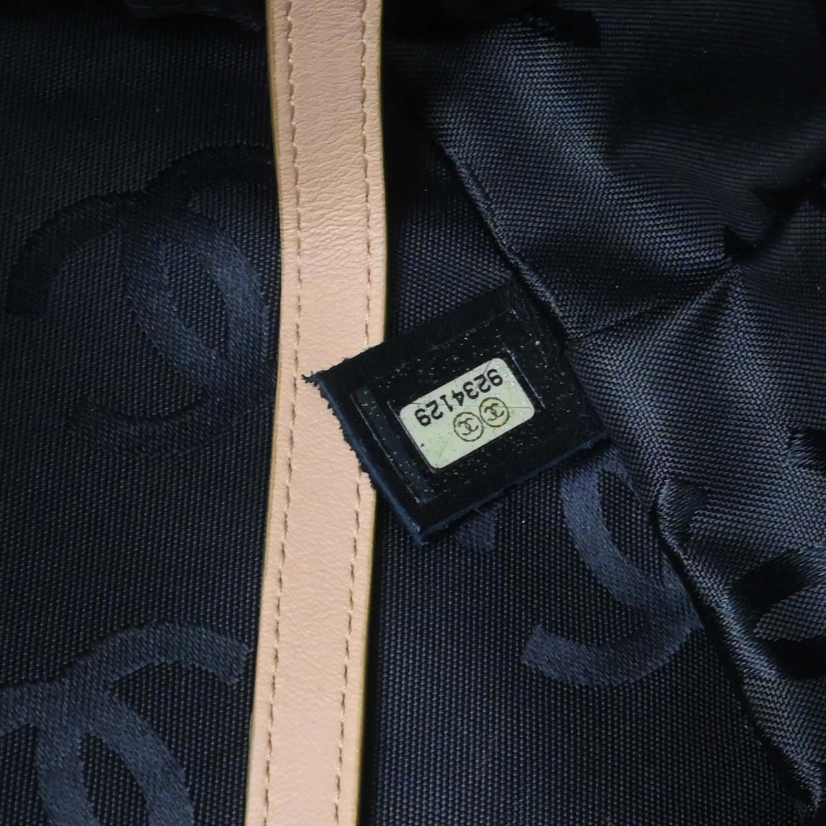 Chanel Beige Calfskin Cambon Ligne Tote Handbag