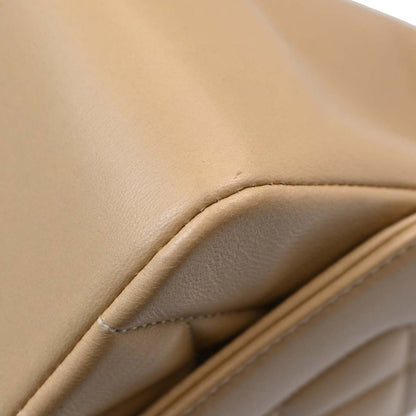 Chanel Beige Lambskin Medium Diana Shoulder Bag