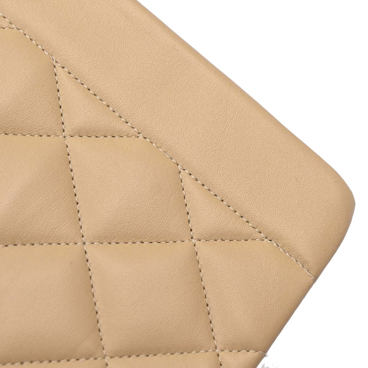 Chanel Beige Lambskin Medium Diana Shoulder Bag