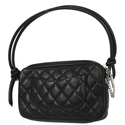 Chanel Black Calfskin Cambon Ligne Handbag