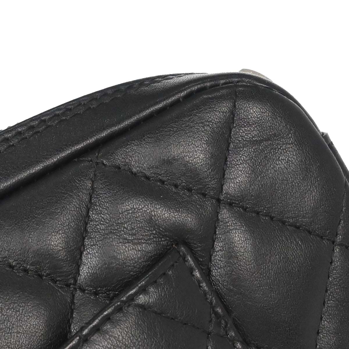 Chanel Black Calfskin Cambon Ligne Handbag