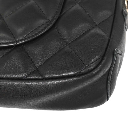 Chanel Black Calfskin Cambon Ligne Handbag