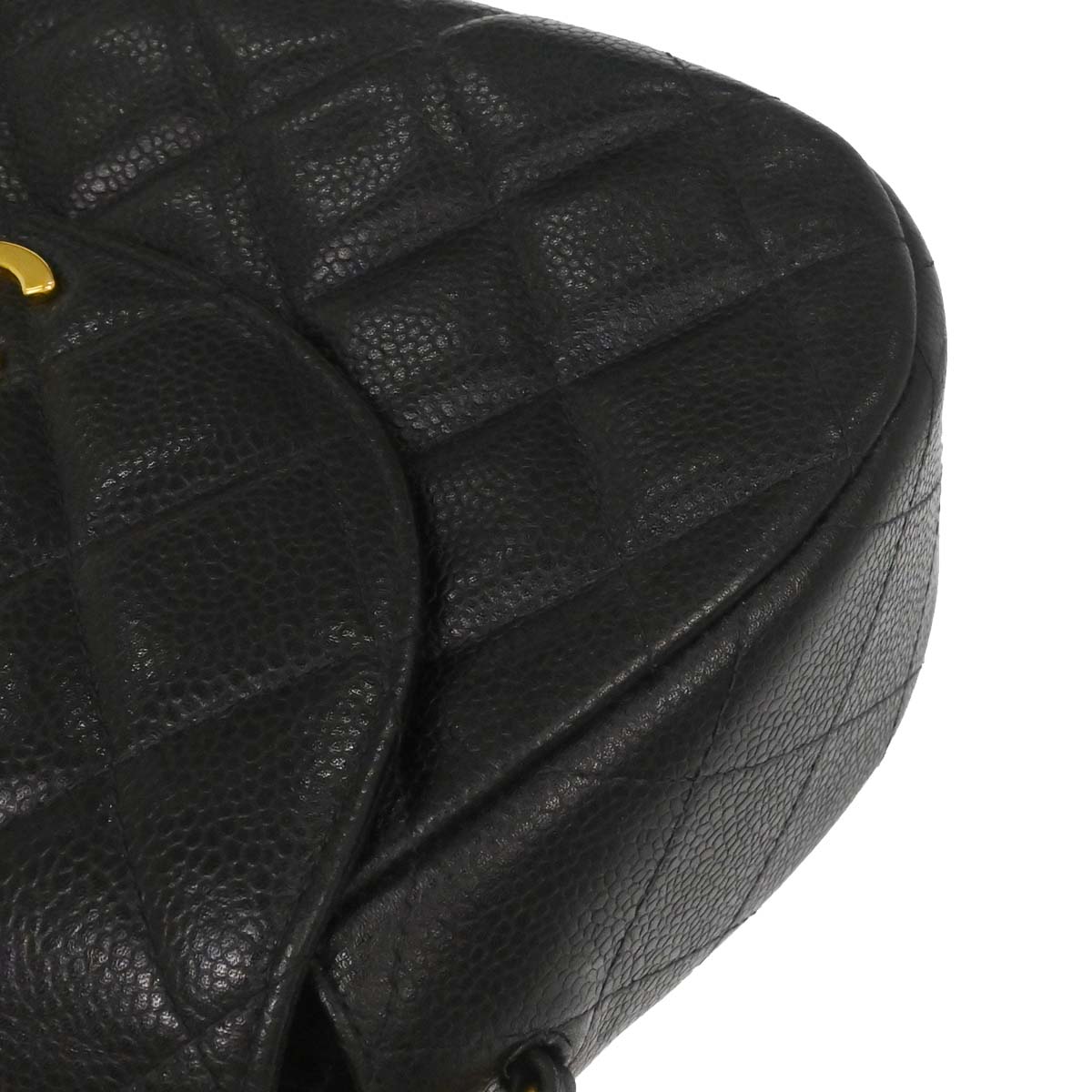 Chanel Black Caviar Skin Handbag