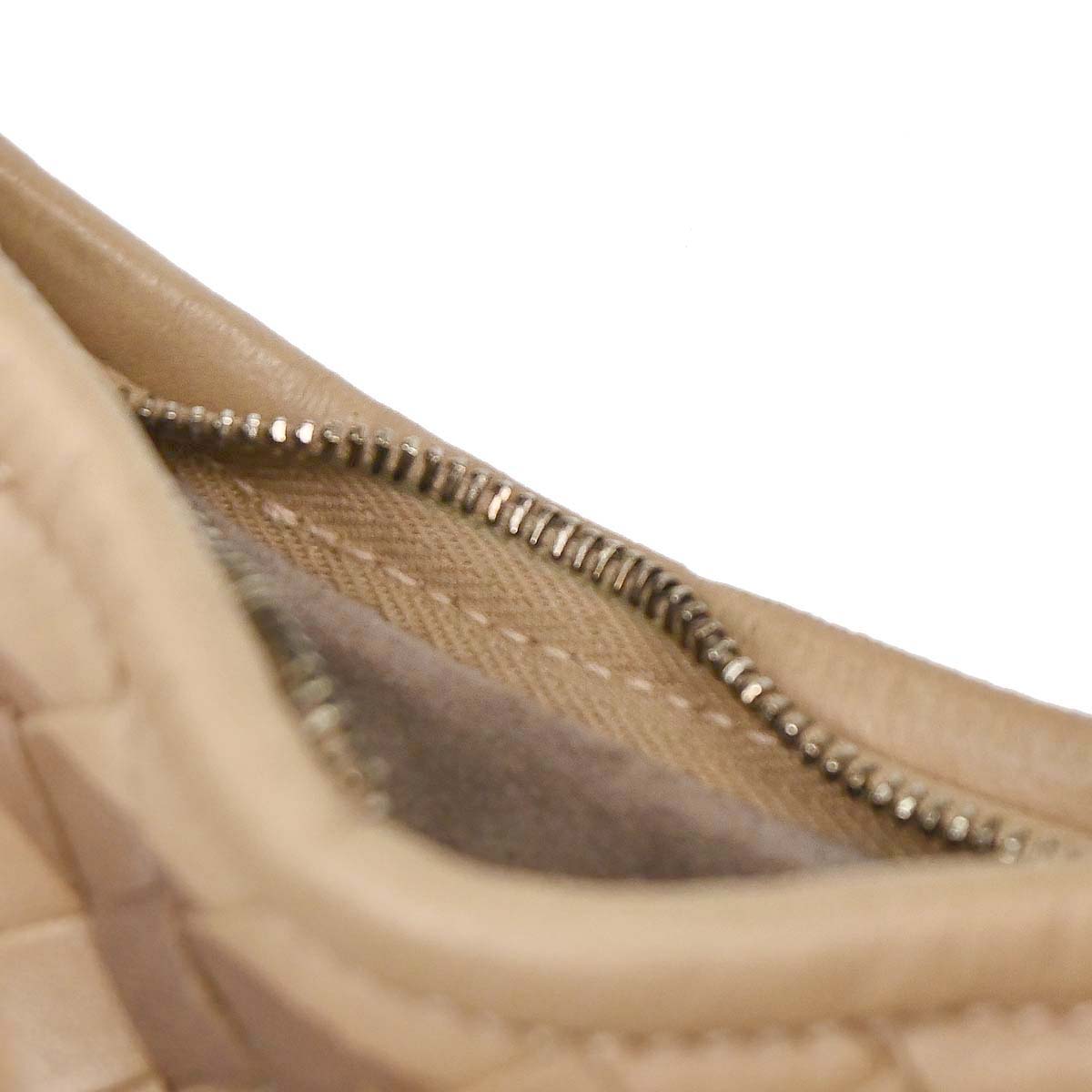 Bottega Veneta * Beige Lambskin Python Intrecciato Hobo Handbag