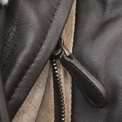Bottega Veneta Brown Lambskin Intrecciato Shoulder Bag