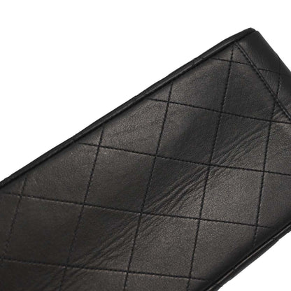 Chanel 1994-1996 Black Lambskin Maxi Classic Flap Shoulder Bag