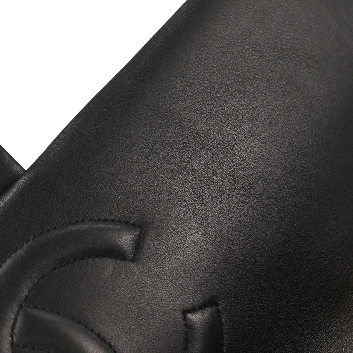 Chanel 1994-1996 Black Lambskin Maxi Classic Flap Shoulder Bag