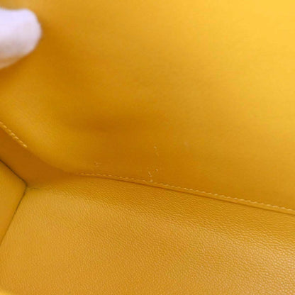 Hermes Jaune Courchevel Kelly 32 Sellier 2way Shoulder Handbag