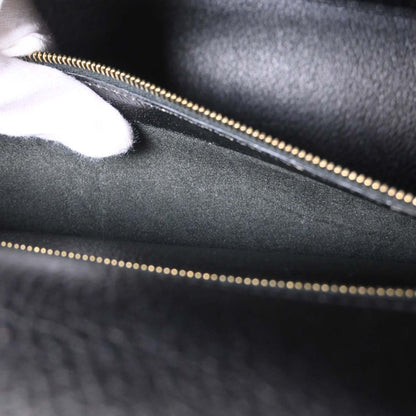 Hermes Black Ardennes Kelly 32 Sellier 2way Shoulder Handbag