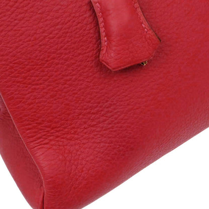 Hermes Rouge Vif Togo Kelly 32 Retourne 2way Shoulder Handbag