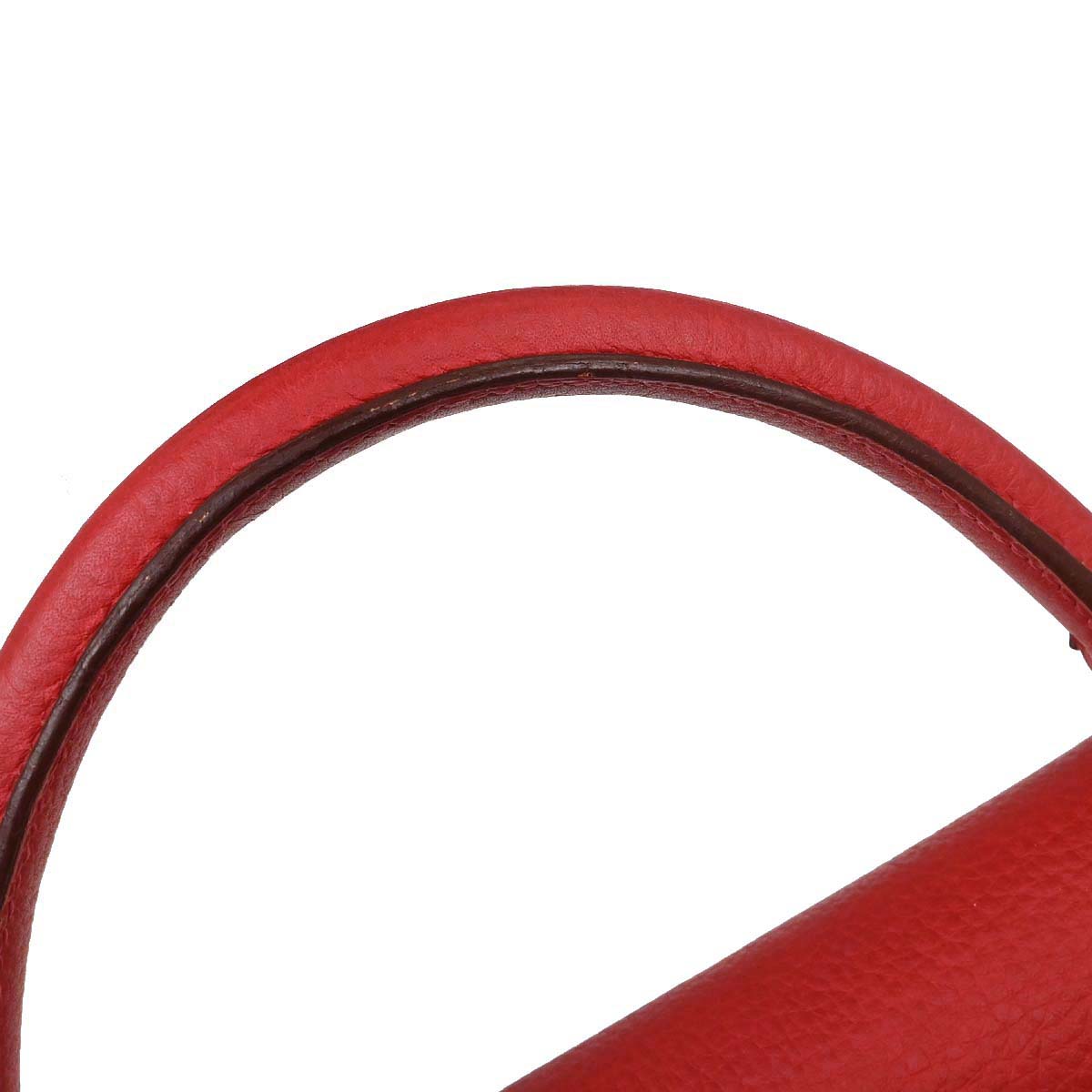 Hermes Rouge Vif Togo Kelly 32 Retourne 2way Shoulder Handbag