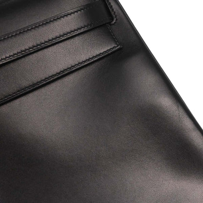 Hermes Black Box Calf Kelly 32 Retourne 2way Shoulder Handbag