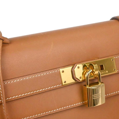 Hermes Natural Chamonix Kelly 32 Sellier 2way Shoulder Handbag