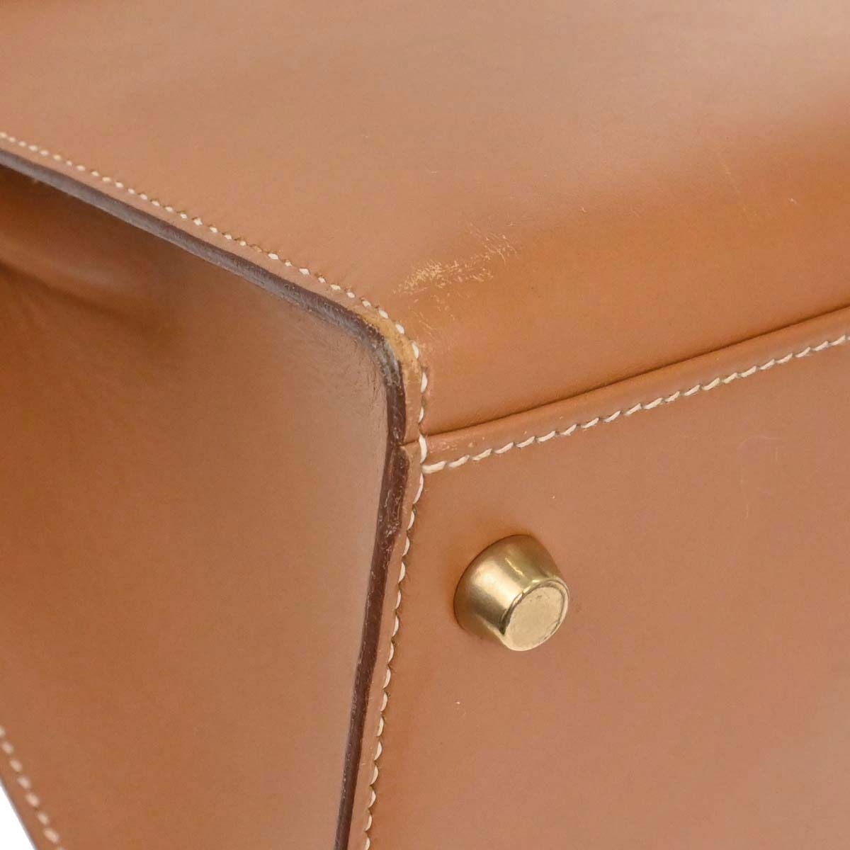 Hermes Natural Chamonix Kelly 32 Sellier 2way Shoulder Handbag