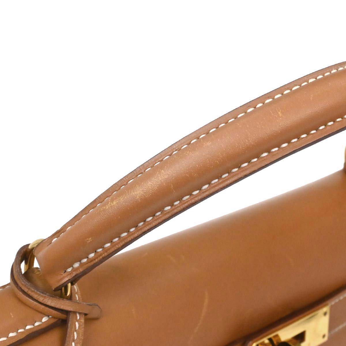 Hermes Natural Chamonix Kelly 32 Sellier 2way Shoulder Handbag