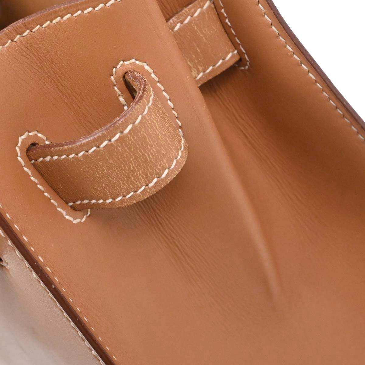Hermes Natural Chamonix Kelly 32 Sellier 2way Shoulder Handbag