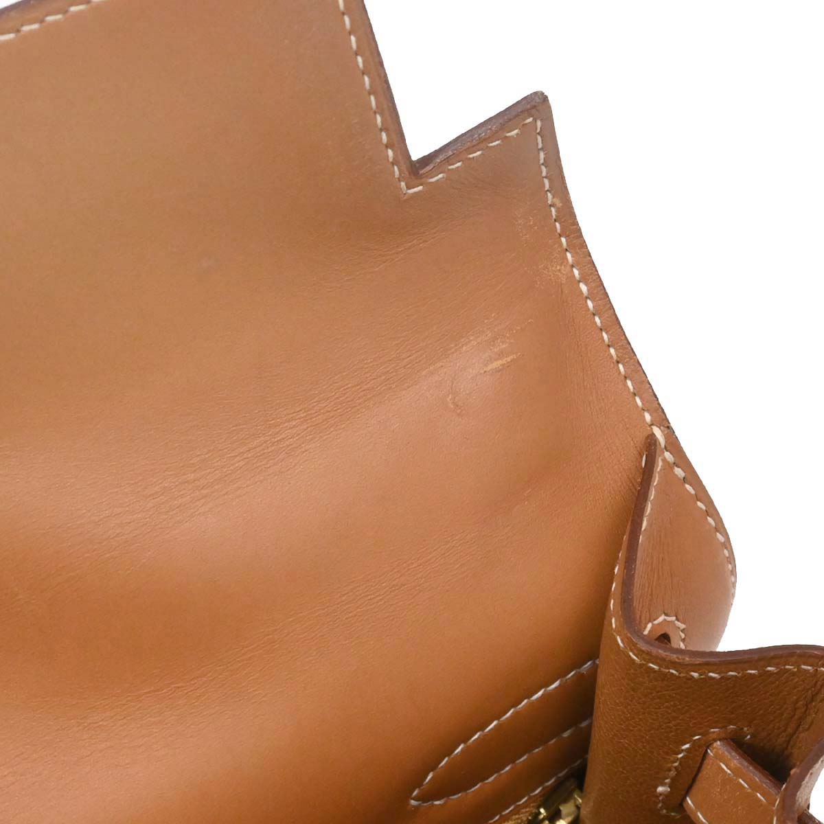 Hermes Natural Chamonix Kelly 32 Sellier 2way Shoulder Handbag