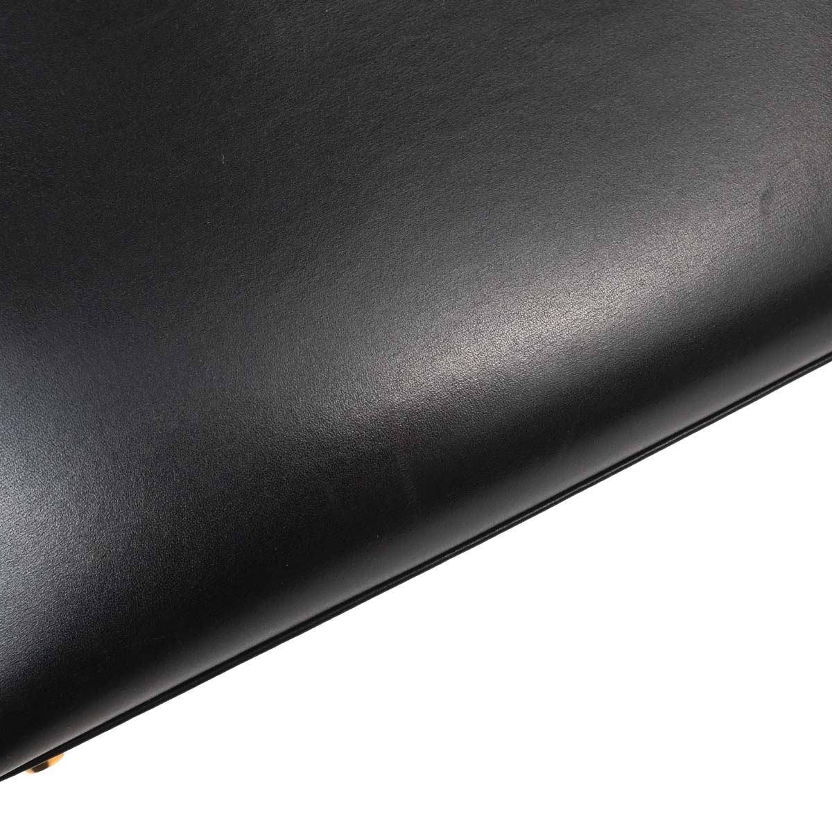 Hermes Black Box Calf Kelly 28 Sellier 2way Shoulder Handbag