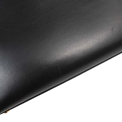 Hermes Black Box Calf Kelly 28 Sellier 2way Shoulder Handbag