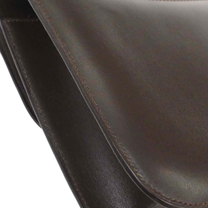 Hermes Ebene Box Calf Constance 23 Shoulder Bag