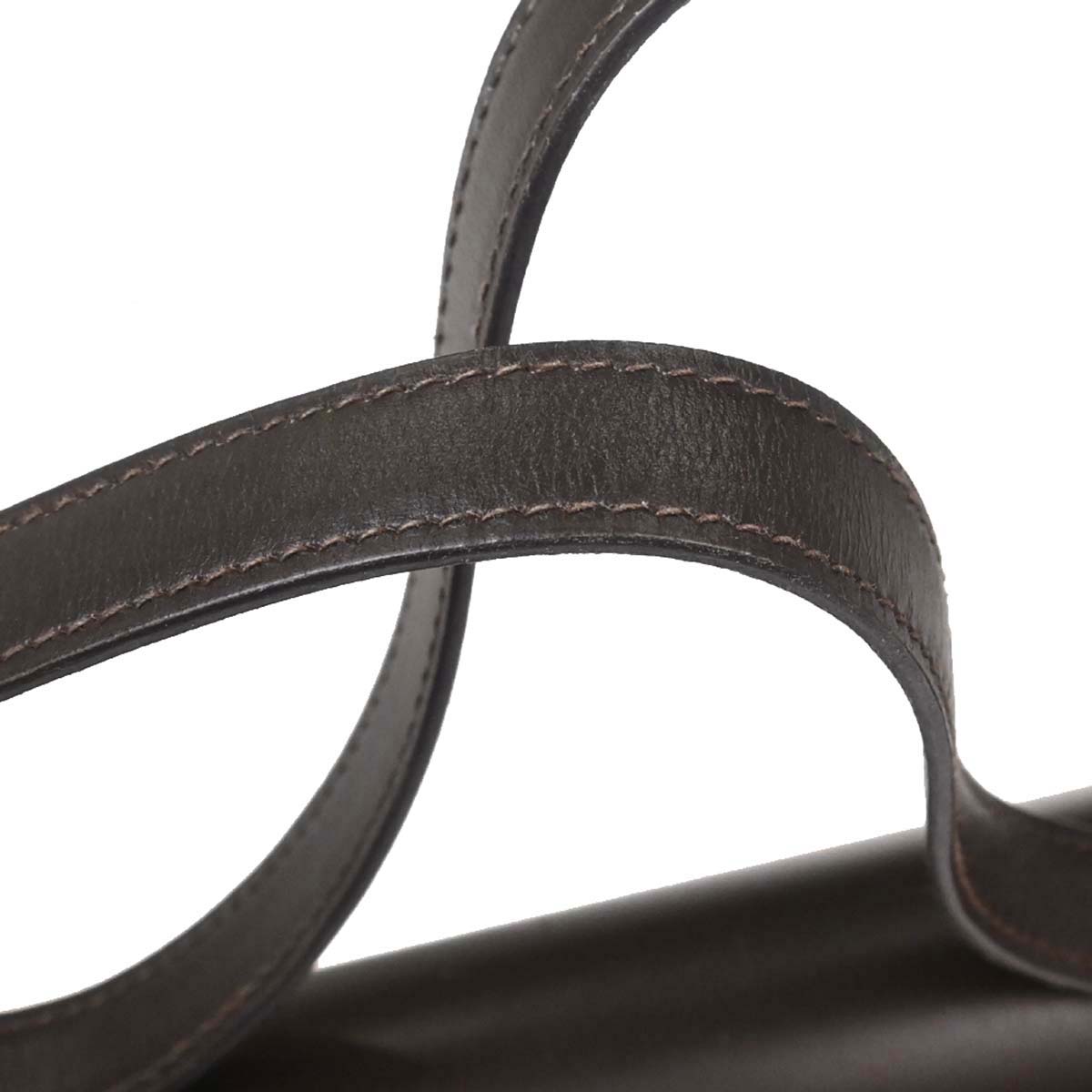 Hermes Ebene Box Calf Constance 23 Shoulder Bag