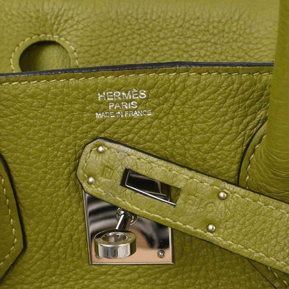 Hermes Anis Green Togo Birkin 30 Handbag