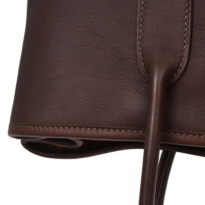 Hermes Havane Swift Garden Twilly 30 TPM Tote Handbag