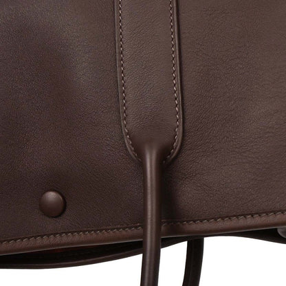 Hermes Havane Swift Garden Twilly 30 TPM Tote Handbag