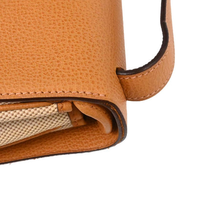 Hermes Natural Toile H Vache Liegee Sac Colorado MM Shoulder Bag