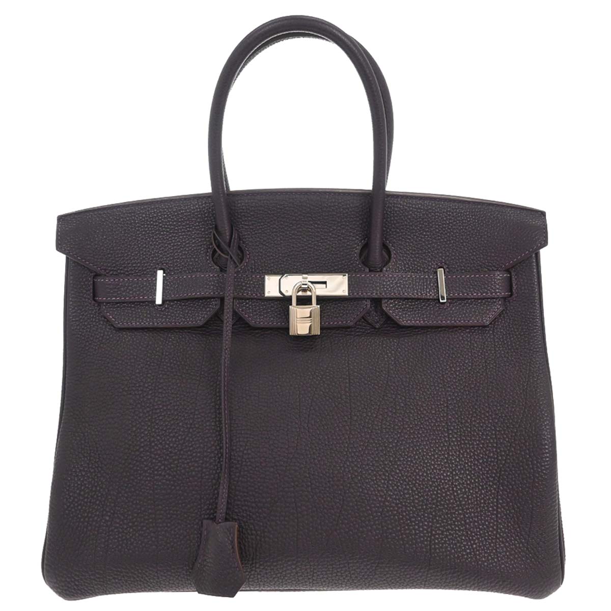 Hermes Prune Togo Birkin 35 Handbag