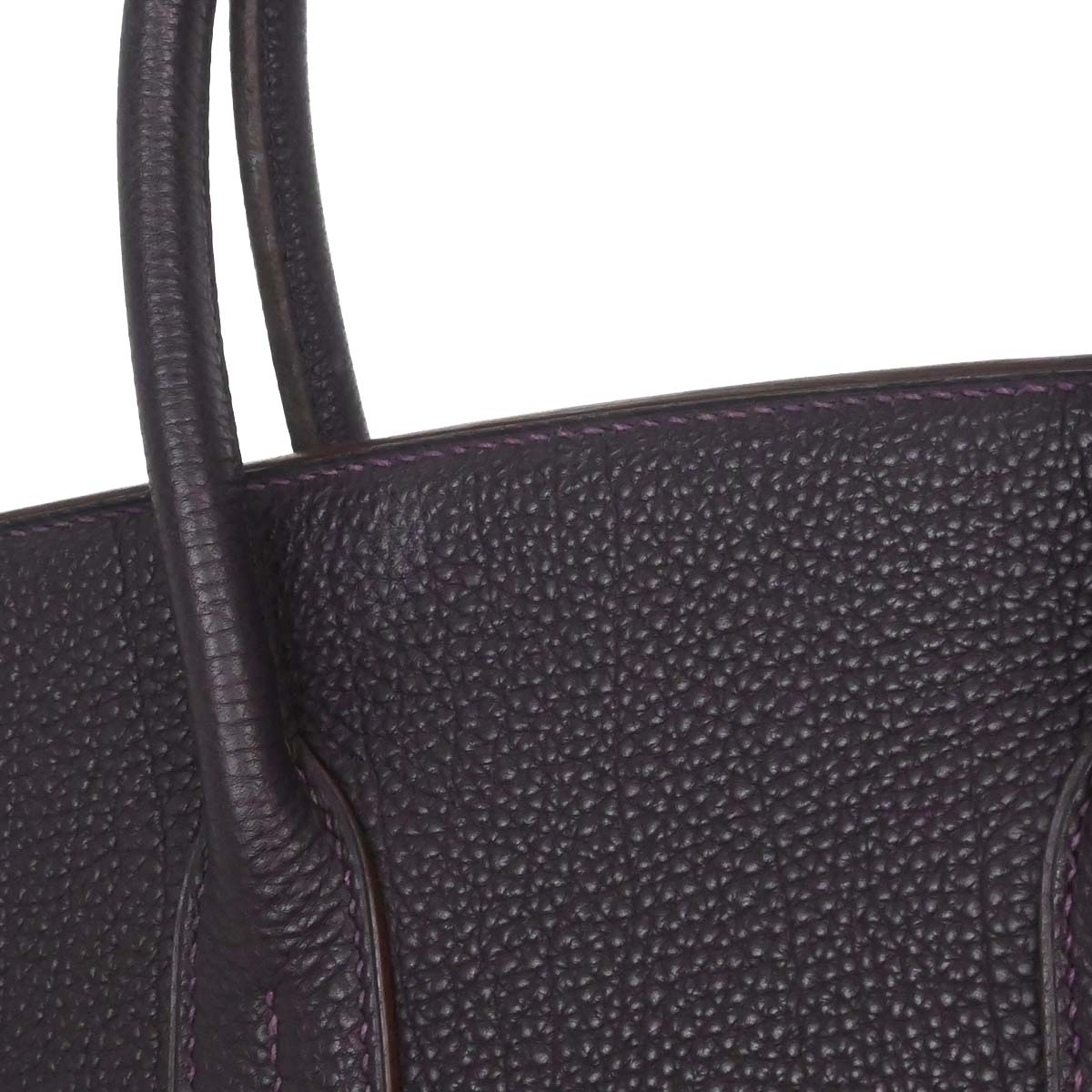Hermes Prune Togo Birkin 35 Handbag