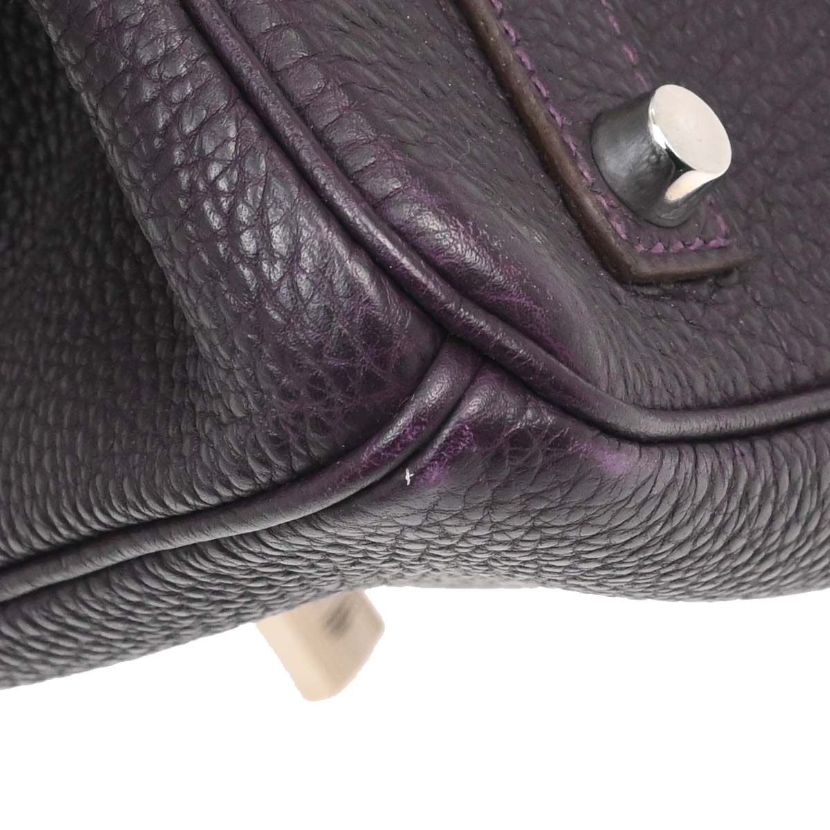 Hermes Prune Togo Birkin 35 Handbag