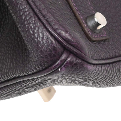 Hermes Prune Togo Birkin 35 Handbag