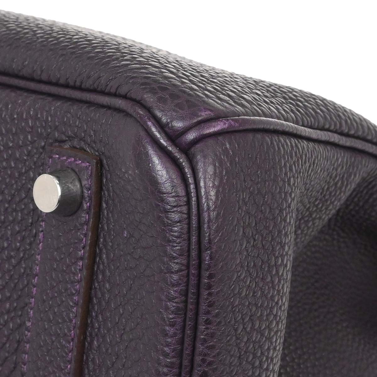 Hermes Prune Togo Birkin 35 Handbag